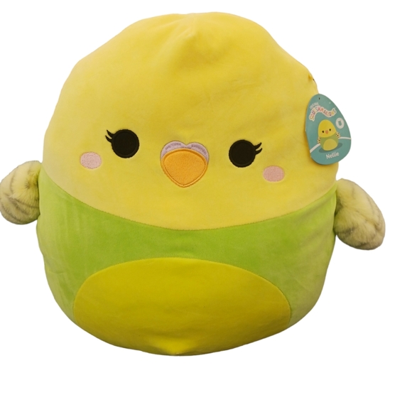 NWT First to Market Nellie the Parakeet Squishmallows 16" - Picture 1 of 6